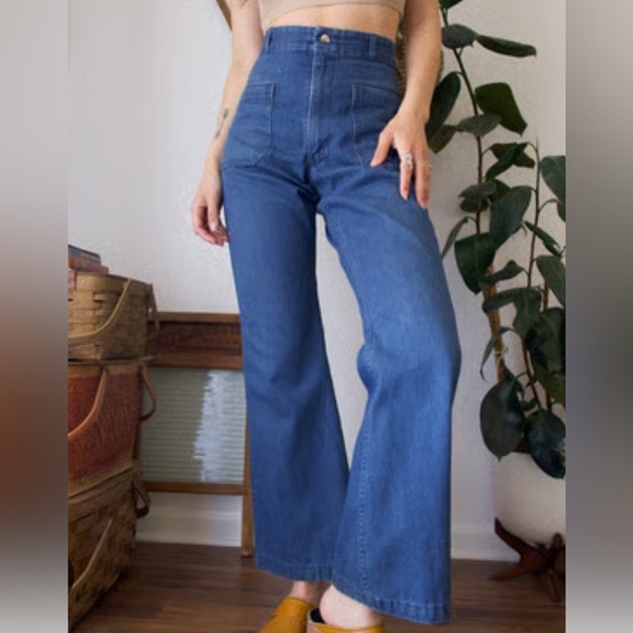 Vintage Sailor Bell Bottoms - Picture 1 of 8